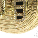 Diamond Pharaoh King Tut Pendant 63238 - Image 7