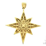 Custom Universal Flag Diamond Star Pendant 63852 - Image 5