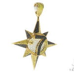 Custom Universal Flag Diamond Star Pendant 63852 - Image 6