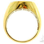 14K Yellow Gold Prong Diamond Band 56967 - Image 6