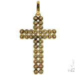 14K Yellow Toni Cross Crucifix 57671 - Image 4