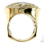 14K Yellow Gold Prong Diamond Custom Made TraxNYCs Templar Ring Knights Crusader Masonic 63117 - Image 7