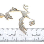 14K Yellow Gold Running Bird Pendant 63090 - Image 11