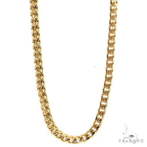 14K Yellow Gold Solid Franco 2.2mm   20 Inches  67682 - Image 1