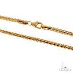 14K Yellow Gold Solid Franco Chain 20 Inches 2.6mm   67953 - Image 2