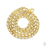 14K Yellow Gold Solid Franco Chain 24 Inches 3.5mm 67958 - Image 3