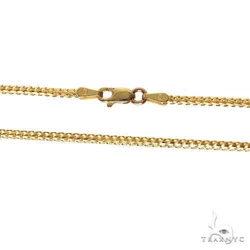 14K Yellow Gold Solid Franco Chain 26 Inches 2mm   67685 - Image 3
