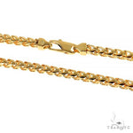 14k Yellow Gold Solid Franco Chain 26 Inches 3.8 mm 67959 - Image 2