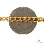 14k Yellow Gold Solid Franco Chain 26 Inches 3.8 mm 67959 - Image 4
