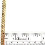 14K Yellow Gold Solid Miami Cuban Link Chain 24 Inches 7mm   66534 - Image 6
