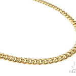 14K Yellow Gold Solid Miami Cuban Link Chain 26 Inches 6mm 65903 - Image 1