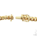 14K Yellow Gold Solid Miami Cuban Link Chain 26 Inches 6mm 65903 - Image 5