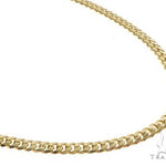 14K Yellow Gold Solid Miami Cuban Link Chain 28 Inches 4.1mm 65921 - Image 1