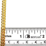 14K Yellow Gold Solid Miami Cuban Link Chain 28 Inches 5mm   65916 - Image 6