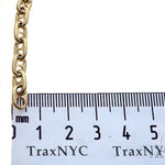 14K Yellow Gold Solid Puffed Anchor Link 25 Inches 6mm 65503 - Image 6