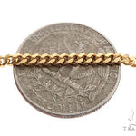 14K Yellow Gold Solid Thin Miami Cuban Link Chain 20 Inches 2.5mm   65541 - Image 4