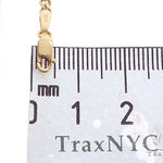 14K Yellow Gold Solid Thin Miami Cuban Link Chain 24 Inches 3mm   65185 - Image 5