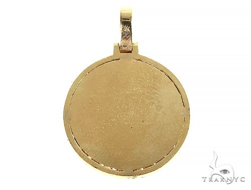 14K Yellow Gold Sweet Memories Collection Mini Diamond Photo Pendant 66262 - Image 3