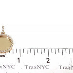 14K Yellow Gold Sweet Memories Collection Mini Diamond Photo Pendant 66262 - Image 6