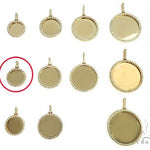 14K Yellow Gold Sweet Memories Collection Mini Diamond Photo Pendant 66260 - Image 8