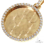 14K Yellow Gold Sweet Memories Collection Diamond Photo Pendant 67369 - Image 3