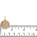 14K Yellow Gold Sweet Memories Collection Diamond Photo Pendant 67369 - Image 5