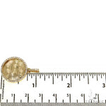 14K Yellow Gold Sweet Memories Collection Diamond Photo Pendant 67369 - Image 6