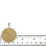 14K Yellow Gold Sweet Memories Collection Diamond Photo Pendant 67371 - Image 5