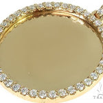 14K Yellow Gold Sweet Memories Collection Medium Diamond Photo Pendant 66280 - Image 3