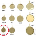 14K Yellow Gold Sweet Memories Collection Mini Diamond Photo Pendant 66262 - Image 8