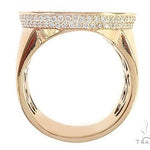 14K Yellow Gold TraxNYC Diamond Photo Ring 65762 - Image 6