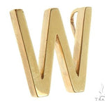 14K Gold W Initial Pendant 66119 - Image 2