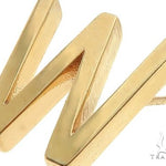 14K Gold W Initial Pendant 66119 - Image 4