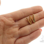 14K Gold W Initial Pendant 66119 - Image 5