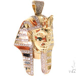 Pharaoh King Tut Diamond Pendant 57679 - Image 2