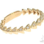 14K Yellow, or White Gold Diamond Fashion Ring 66127 - Image 1