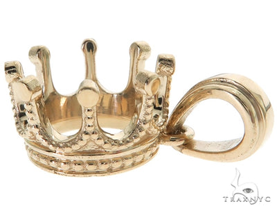14K Crown Charm Pendant 57701 - Image 1