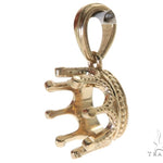 14K Crown Charm Pendant 57701 - Image 2