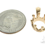 14K Crown Charm Pendant 57701 - Image 5