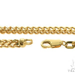14k Yellow Gold Hollow Franco Link Chain  3.5mm 26 Inches  57294 - Image 5