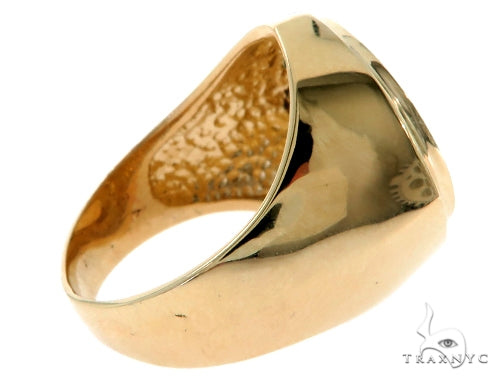 14KY Prong Diamond Gorilla Face Band 57262 - Image 4