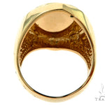 14KY Prong Diamond Gorilla Face Band 57262 - Image 5