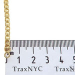 14k Yellow Gold Solid Franco Link  24 Inches 3.8mm   57288 - Image 6