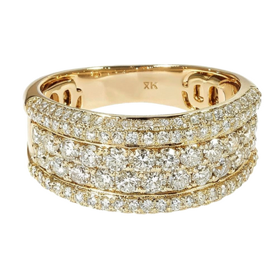 14K Gold Diamond Ring 66172