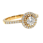 14K Gold Diamond Engagement Ring 67288