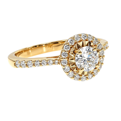 14K Gold Diamond Engagement Ring 67288