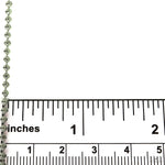 14k Diamond Cut White Gold Moon Cut Chain 22 Inches 2mm 48373 - Image 6