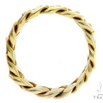 14k Gold 8mm Miami Cuban Link Ring 65088 - Image 4