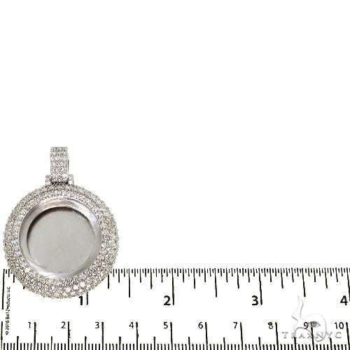 14k Gold Diamond Photo Pendant 67590 - Image 5