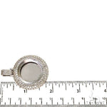 14k Gold Diamond Photo Pendant 67590 - Image 6